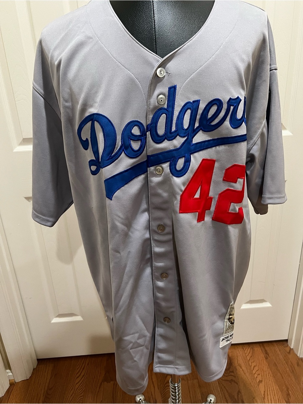 Jackie Robinson Dodgers Baseball Jersey Shirt